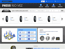 Tablet Screenshot of pneusriovez.com